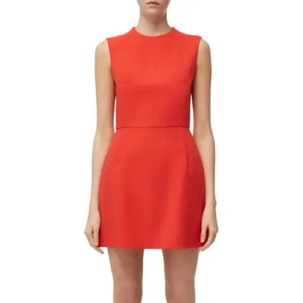 French Connection A Line Red Minidress